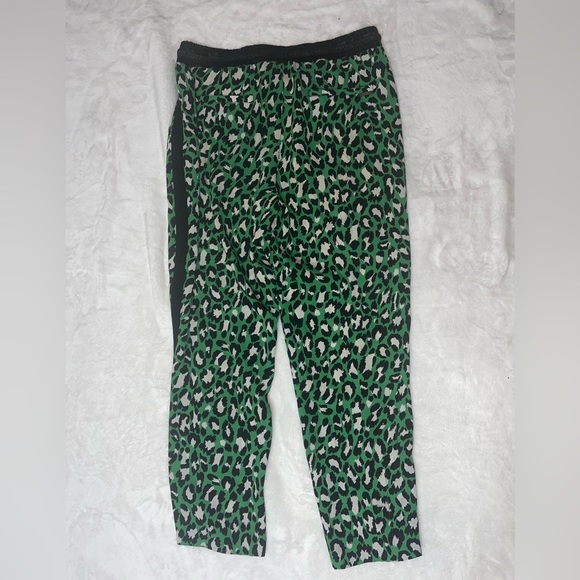 Guess Green Leopard Rhinestone Track Suit Small - Picture 6 of 12